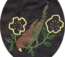 Borduursel van Mieke